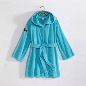 Lacoste Bathrobe turquoise